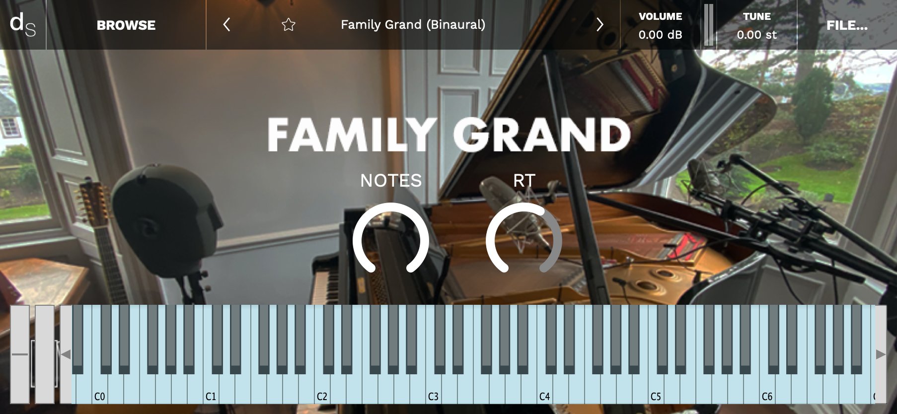 Family Grand Decent Sampler Library Screenshot